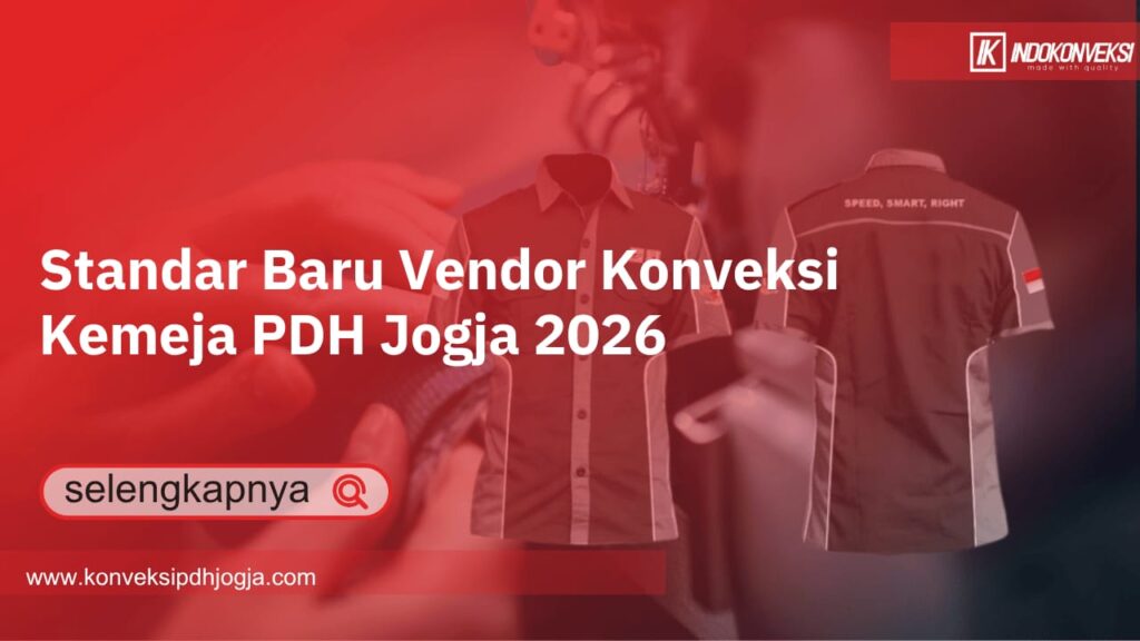 Standar Baru Vendor Konveksi Kemeja PDH Jogja 2026