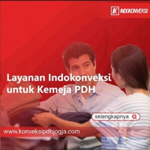 Layanan Indokonveksi untuk Kemeja PDH